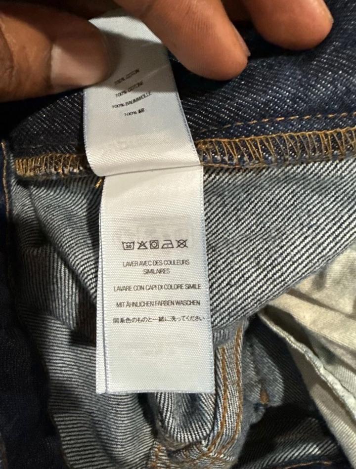 Supreme Japan Rigid Selvedge Baggy джинсы