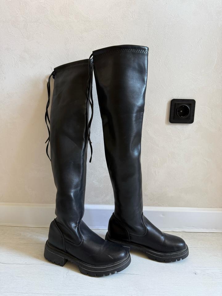 ботфорты черные