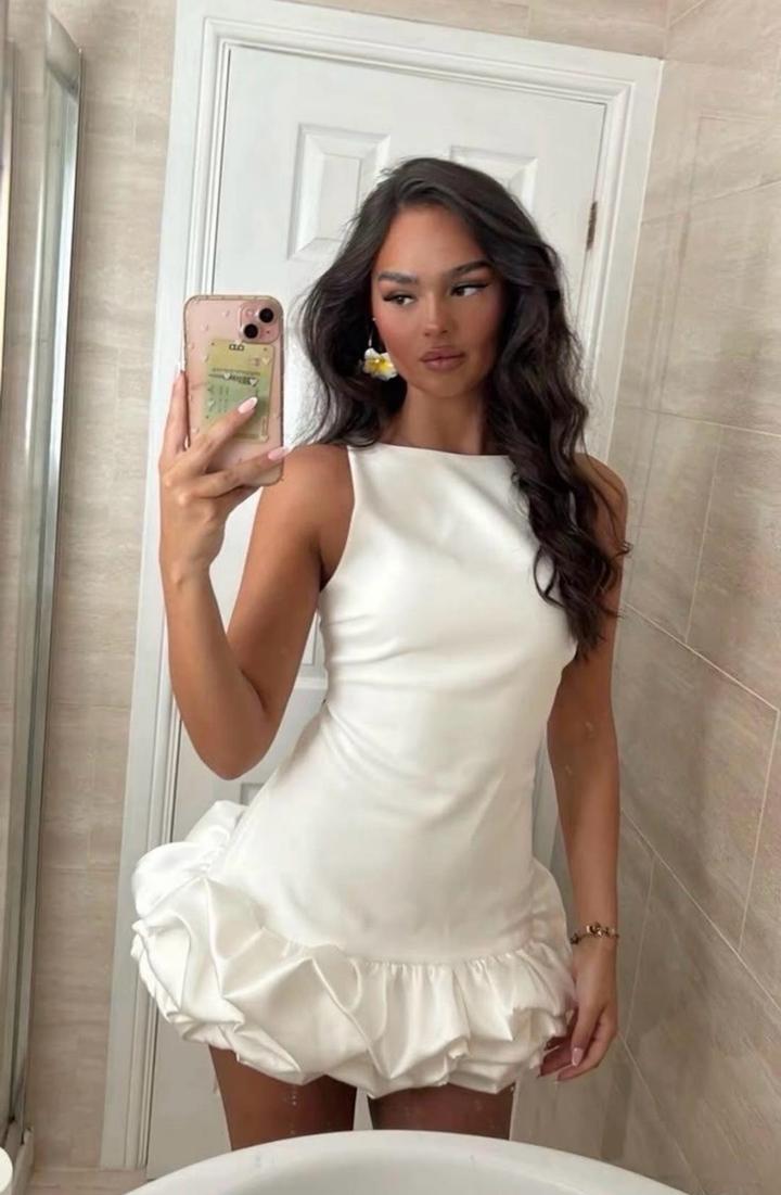 Белое платье Zara