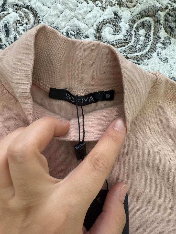 Водолазка с коротким рукавом, новая