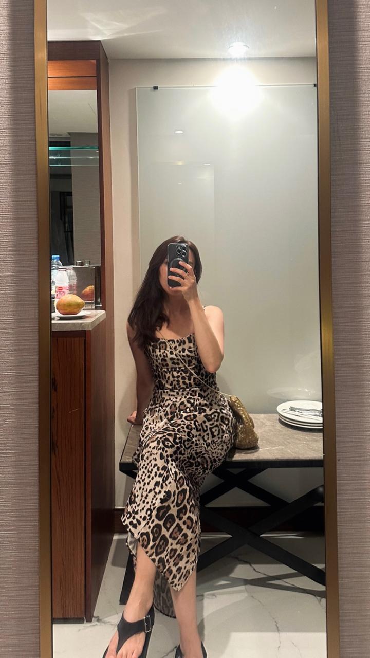 Леопардовое платье от Zara