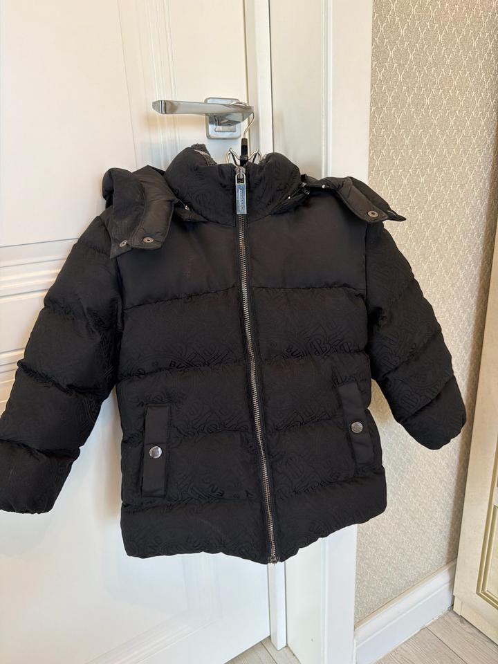 куртка-пуховик с капюшоном, от бренда Burberry