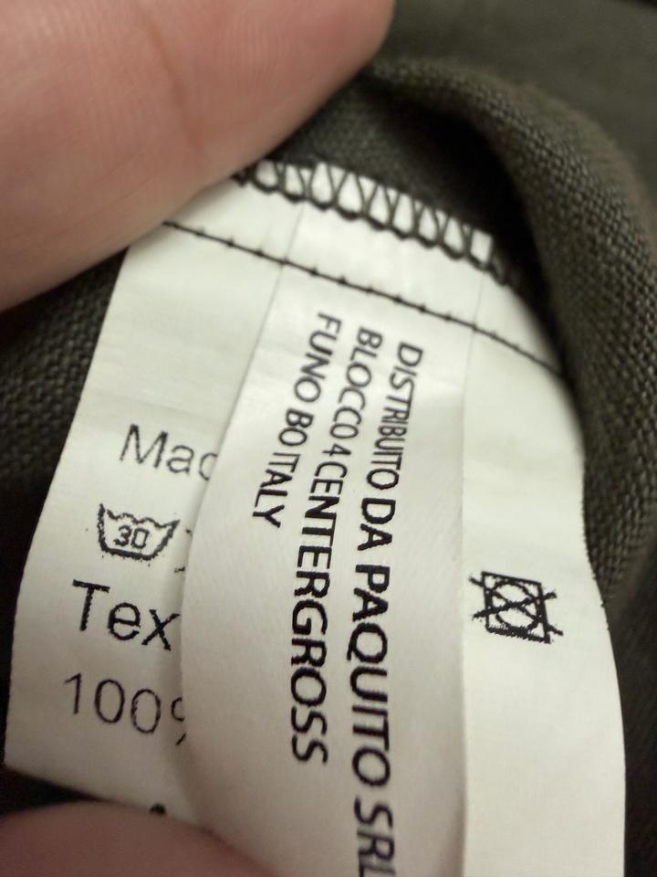 Льняная блуза Италия