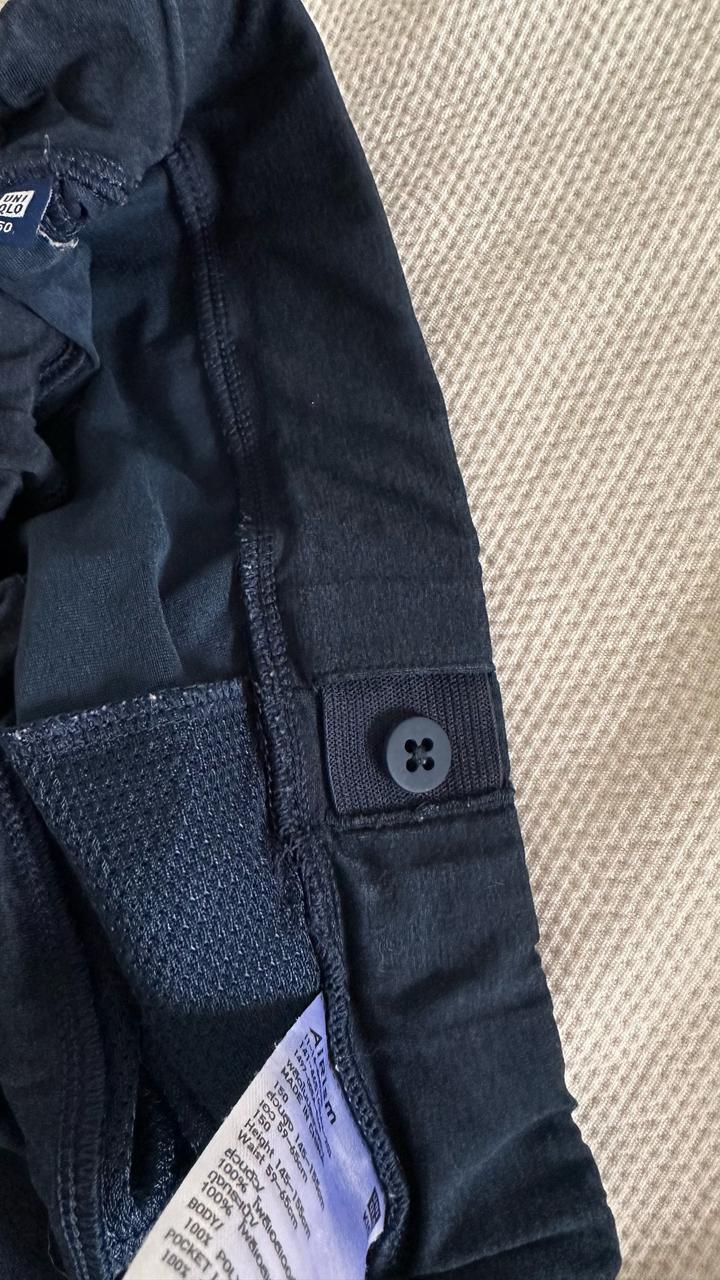 Спортивные эластичные брюки UNIQLO AIRism, размер 150 — отличное состояние