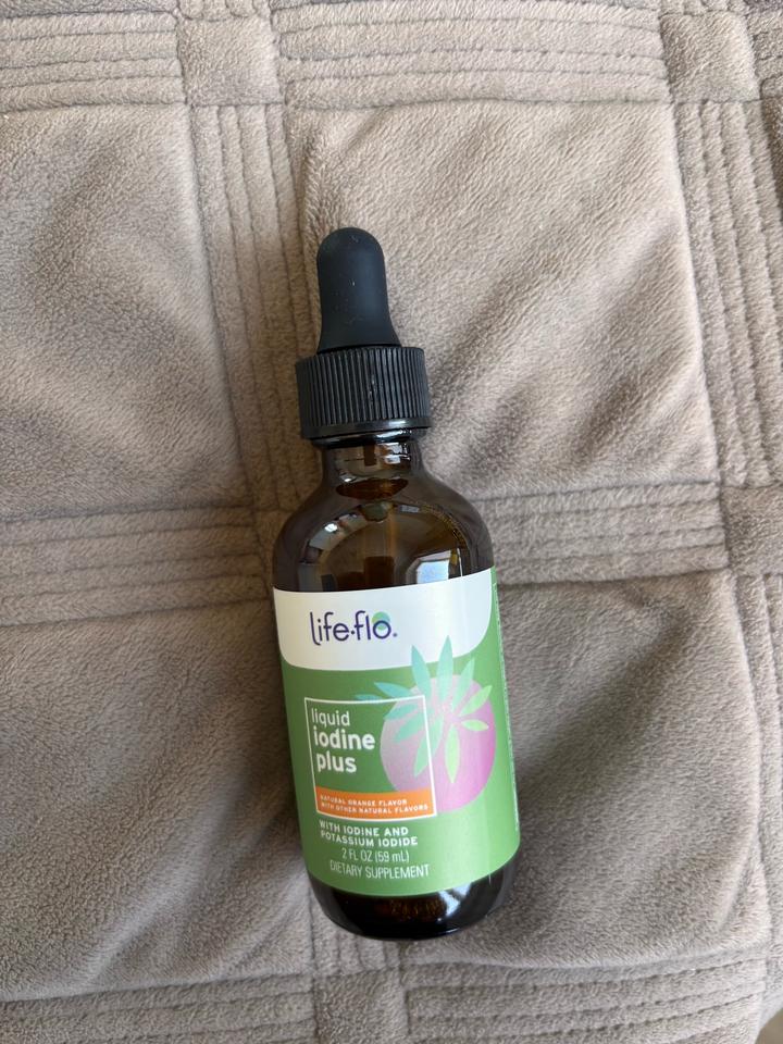 Жидкий йод айхерб iherb