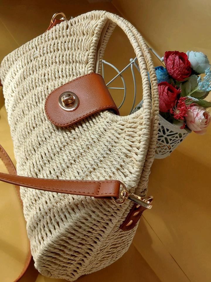 Плетёная сумка