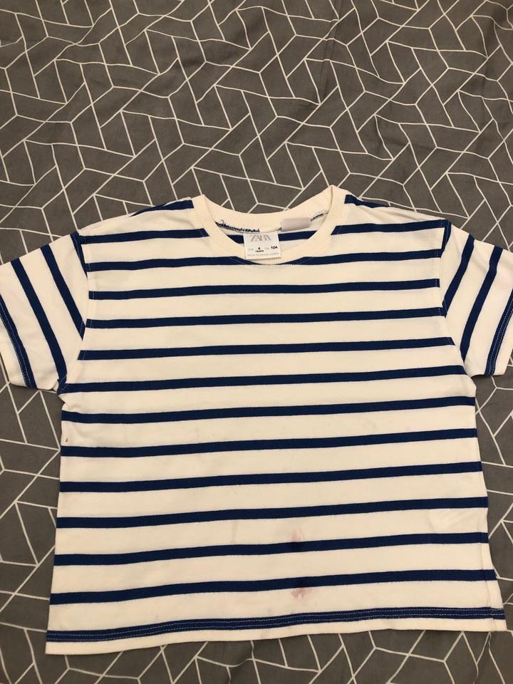 Футболка Zara для девочки 4 года 104 см