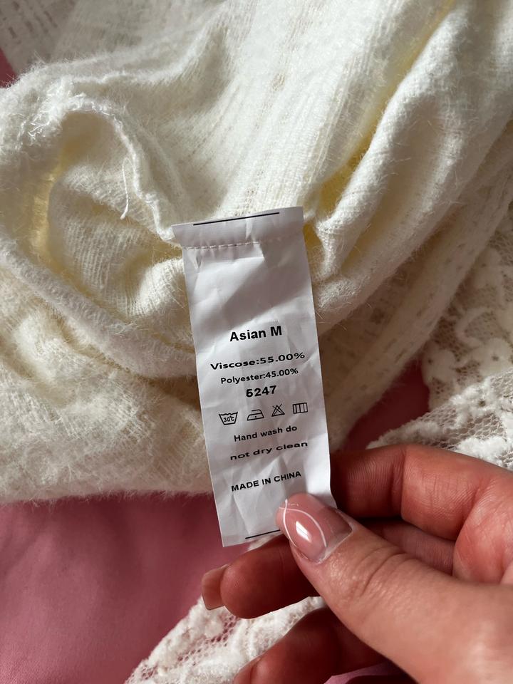 Блузка белая