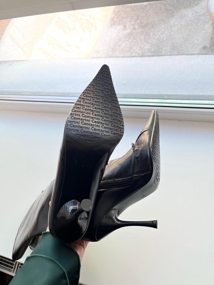 Сапоги на шпильке