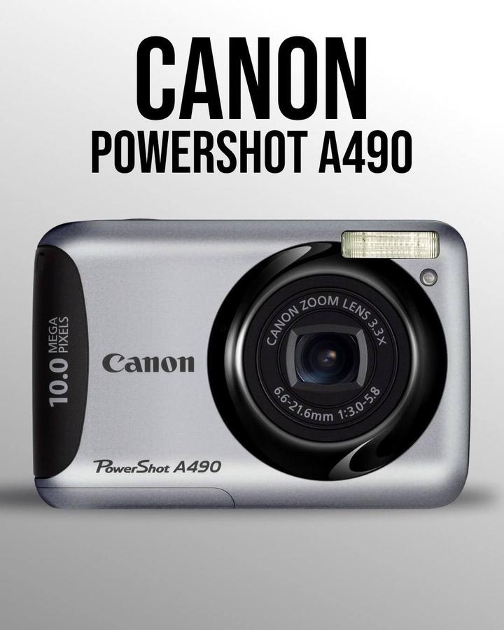 Цифровой фотоаппарат/мыльница Canon PowerShot A490