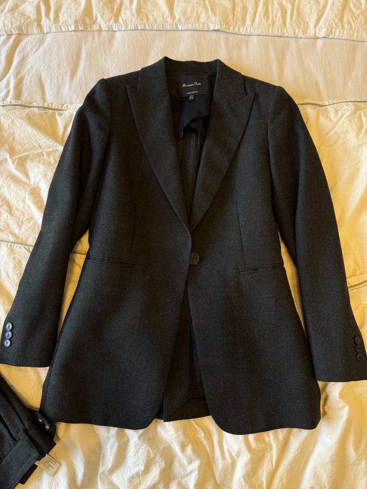 Пиджак Massimo Dutti 100% шерсть