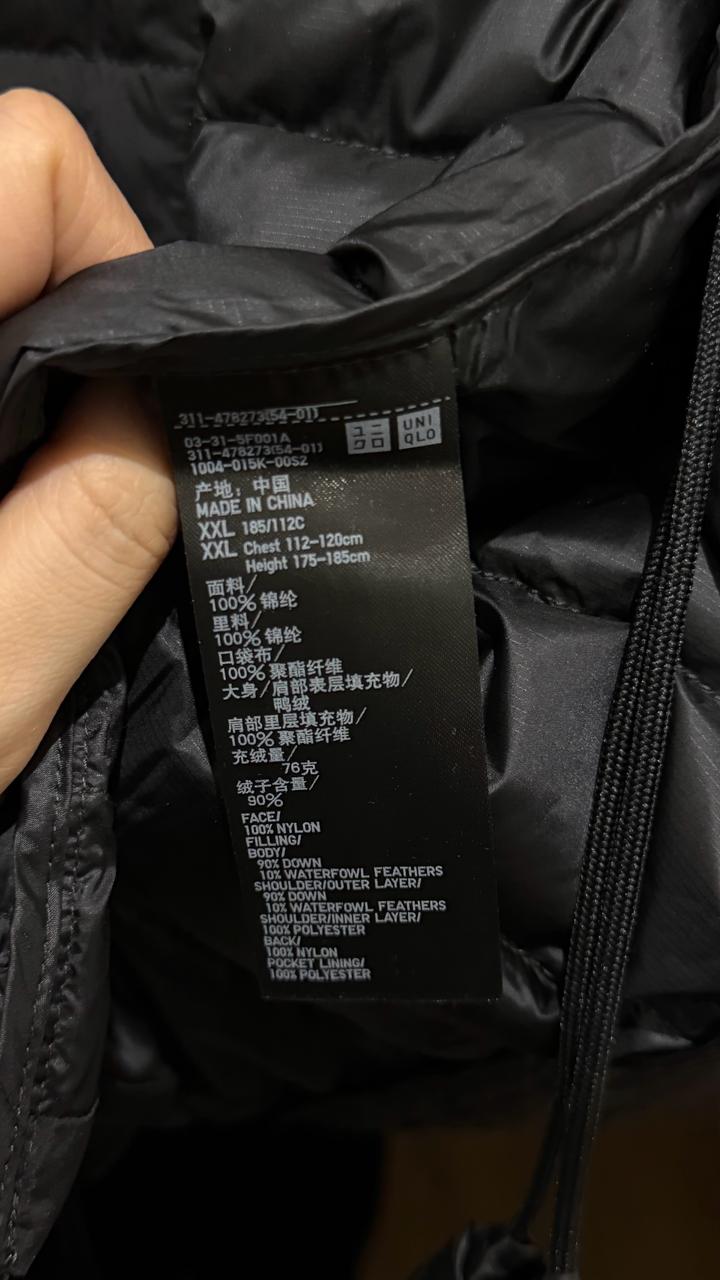 НОВАЯ Куртка мужская Uniqlo