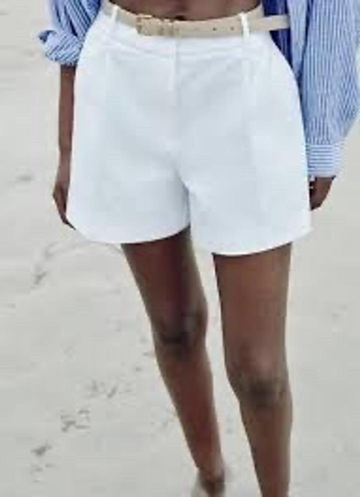 Белые шорты Zara