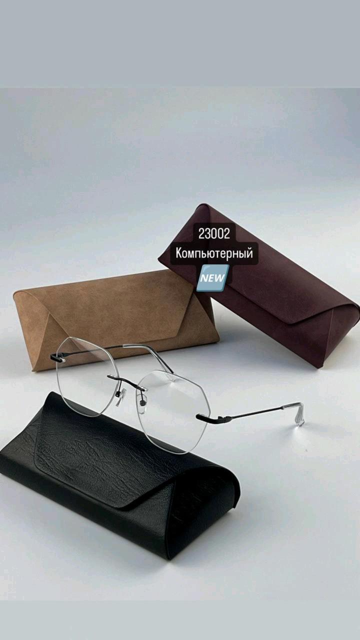 Новинка 😍 безоправная лёгкая оправа с Антибликом✨Защита от компьютера и телефона