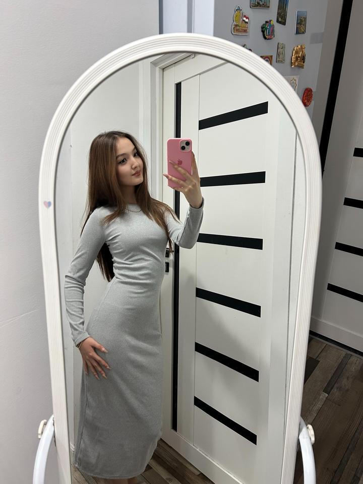 Кардиган и платье