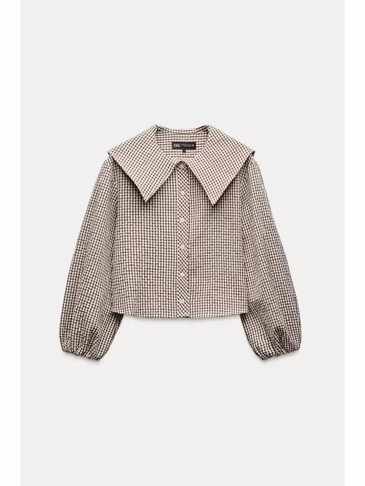 Рубашка в клетку Zara