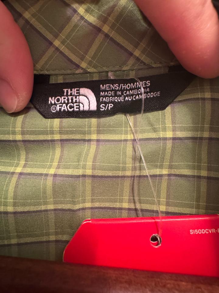 The north face рубашка s