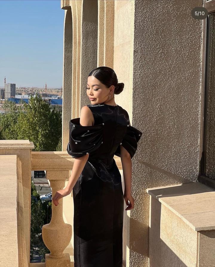 Черное платье Stylish