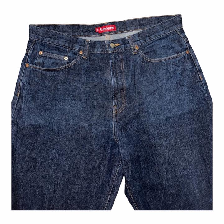 Supreme Japan Rigid Selvedge Baggy джинсы