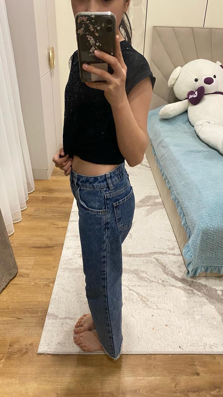 джинсы клеш