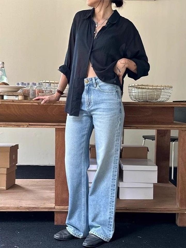 Женские джинсы с высокой посадкой 27 💙