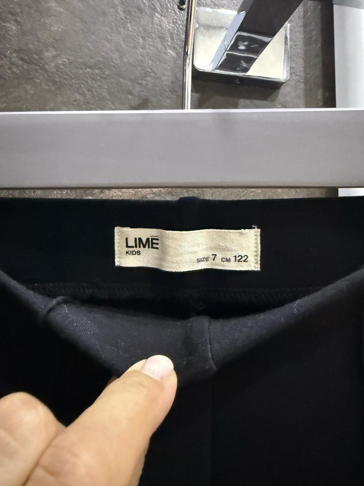 Брюки для девочки 7 лет Lime