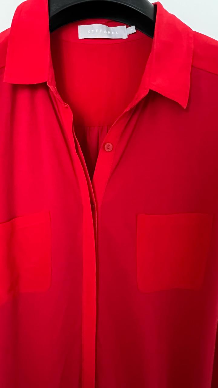 Красный комбинезон Stefanel
