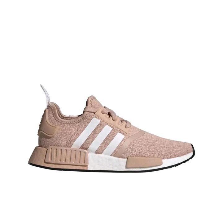 Женские кроссовки Adidas NMD R1 Ash Pearl Бежевые