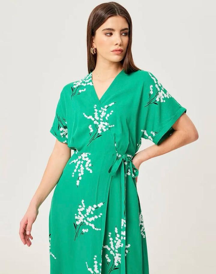 Зеленое платье Itara