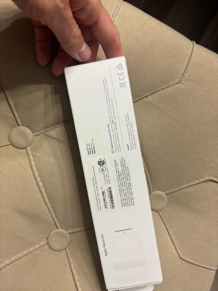 Стилус MX2D3Am/A Apple Pencil Pro модели A2538