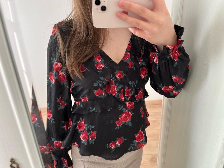 Шифоновая блузка