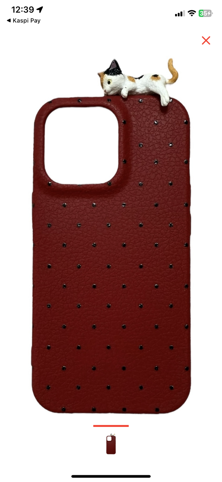 Чехол с кошкой/ Iphone 13 pro