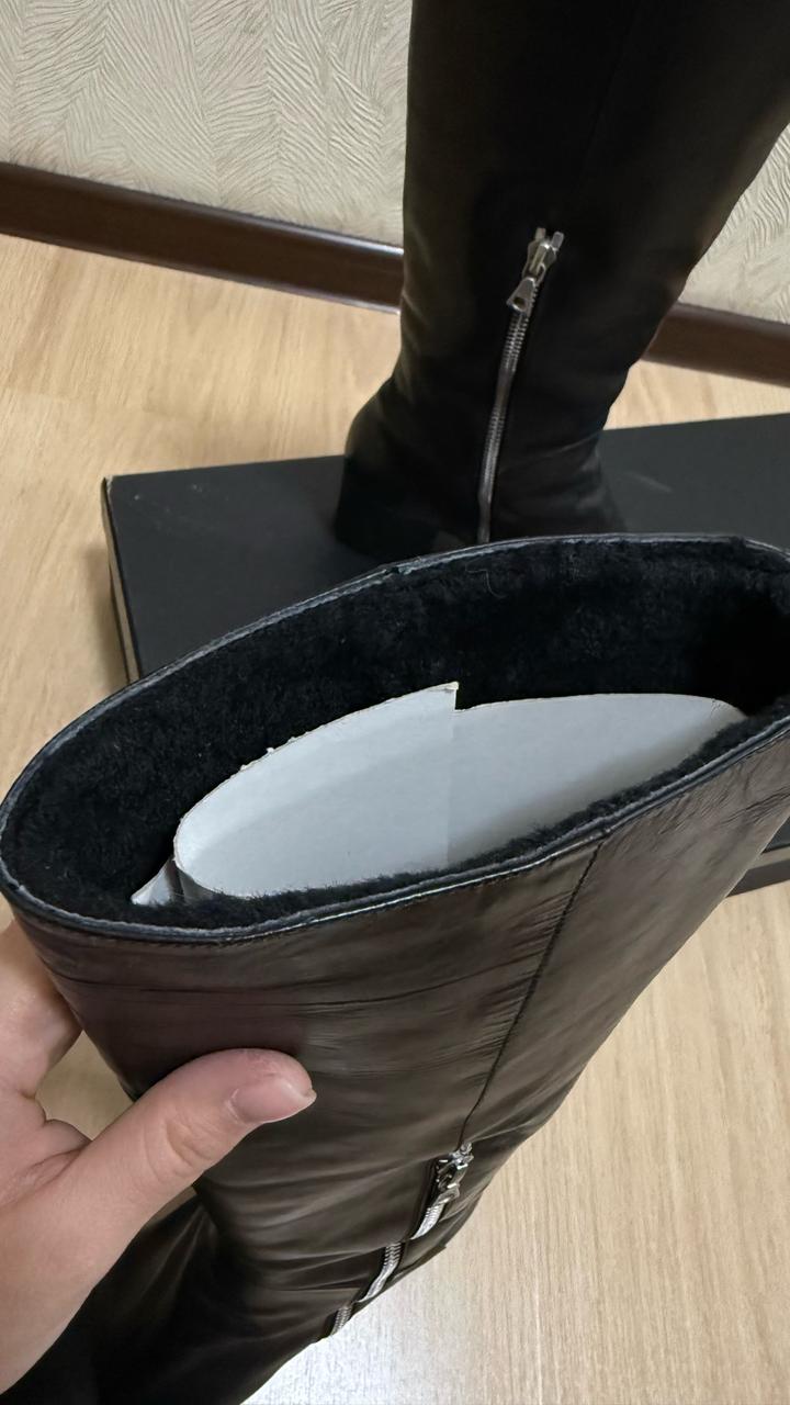 Сапоги бельгийского люксового бренда Dries Van Noten