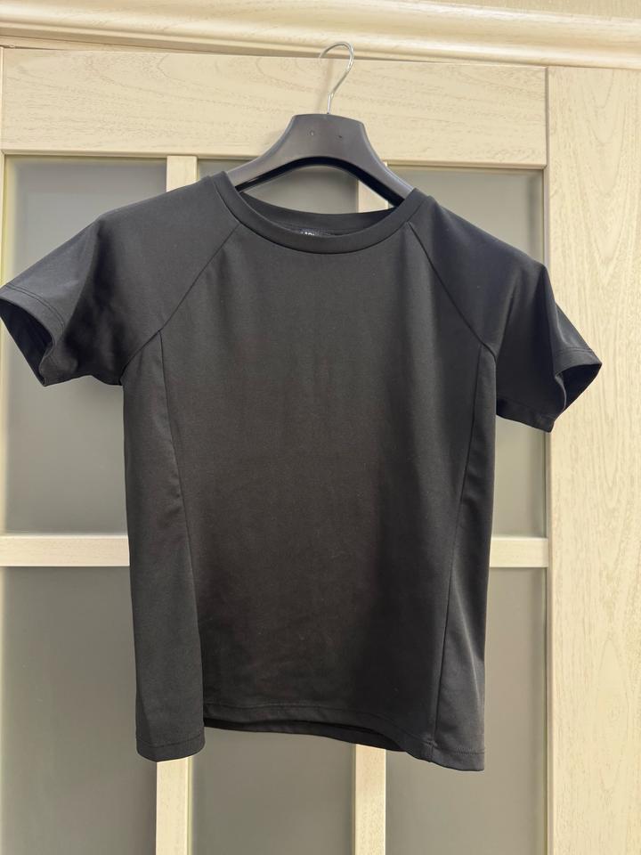 Черная спортивная футболка LCW