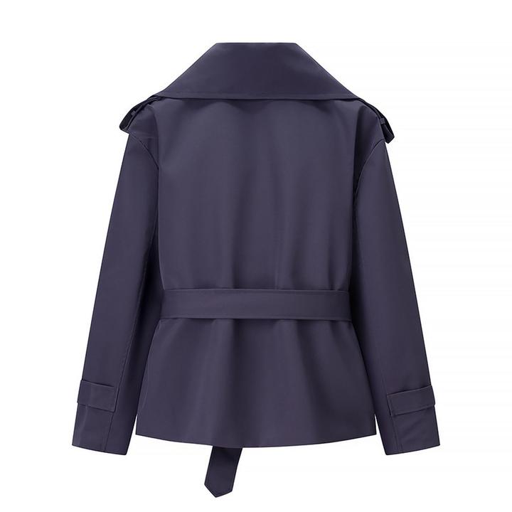 Синий тренч