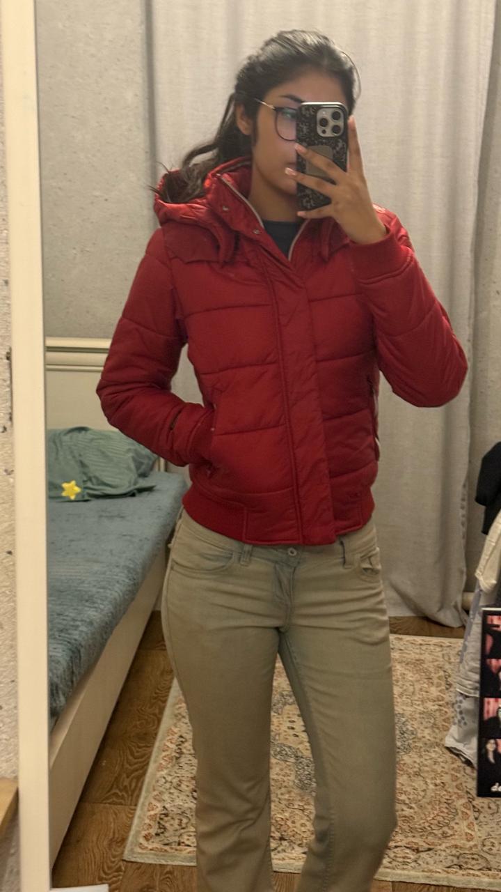 укороченая куртка в стиле 00х