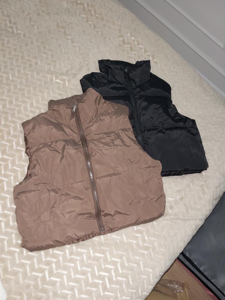 Безрукавки укороченные