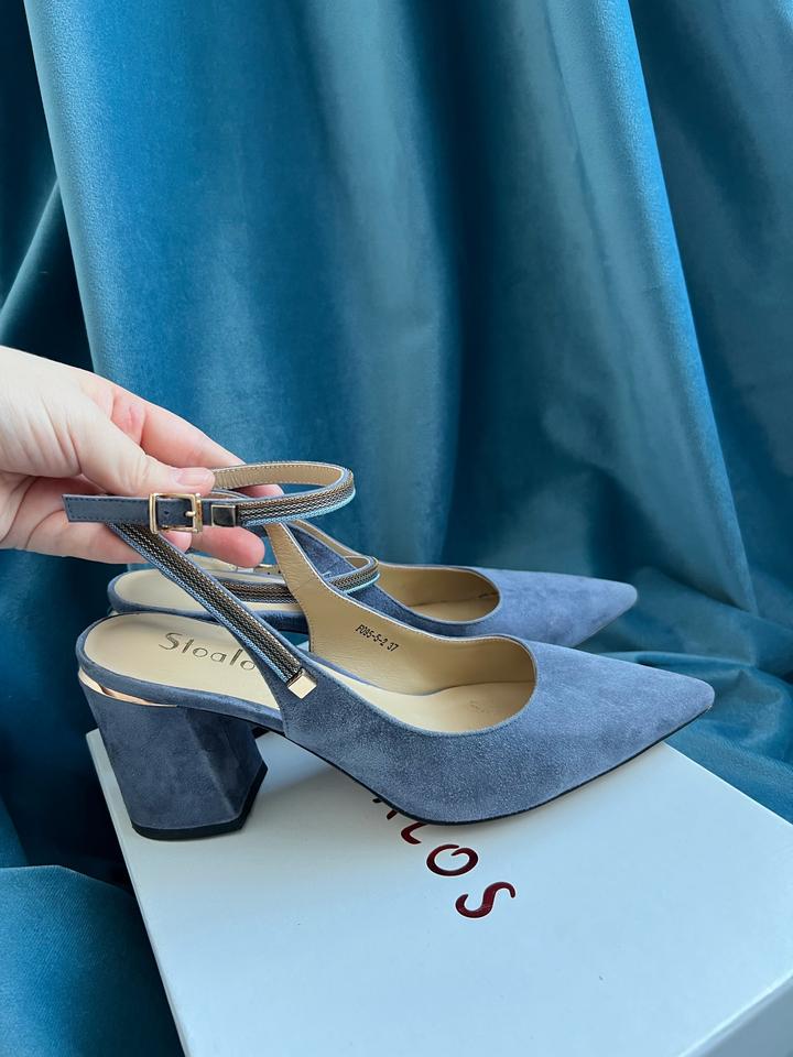 Туфли замшевые