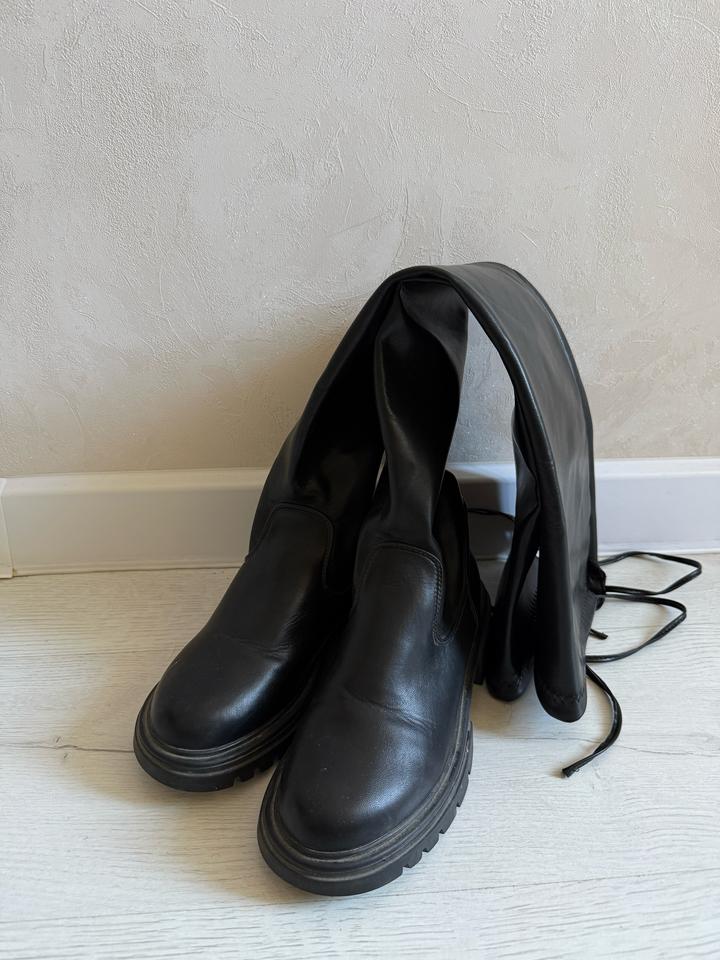 ботфорты черные