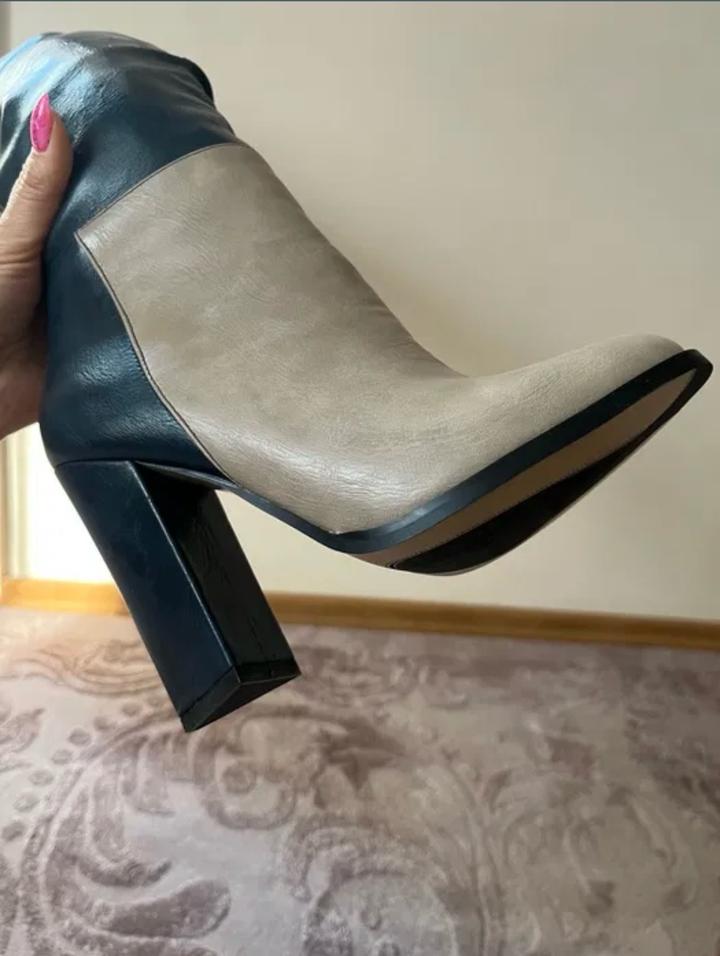 Сапоги-ботфорты, демисезонные