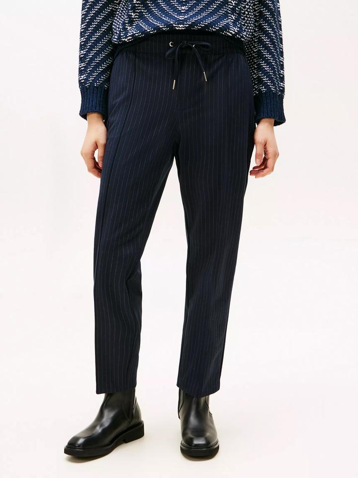 Женские синие брюки Tommy Hilfiger