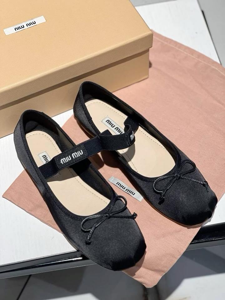 Балетки miu miu