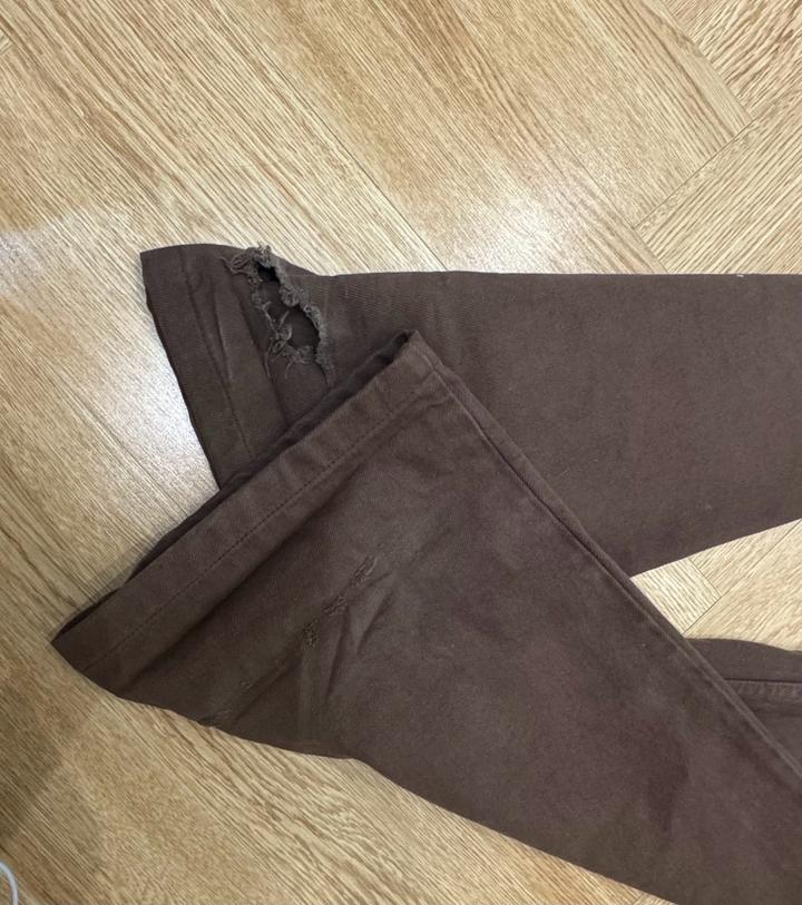 Коричневые джинсы WILKY