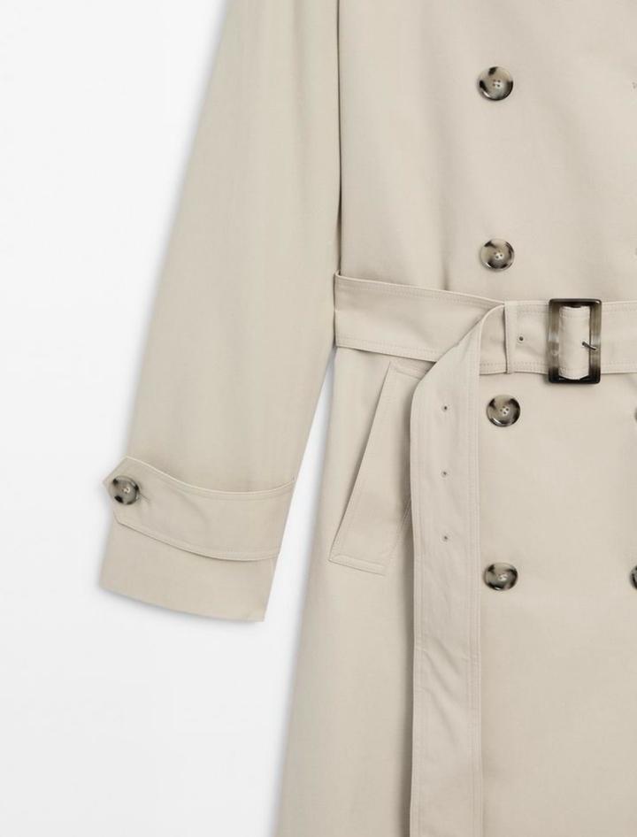 Massimo dutti тренч