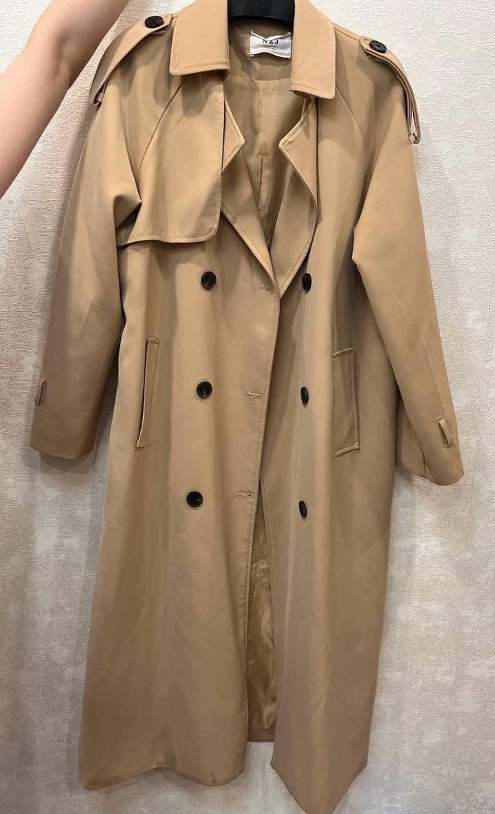 Тренч бежевый