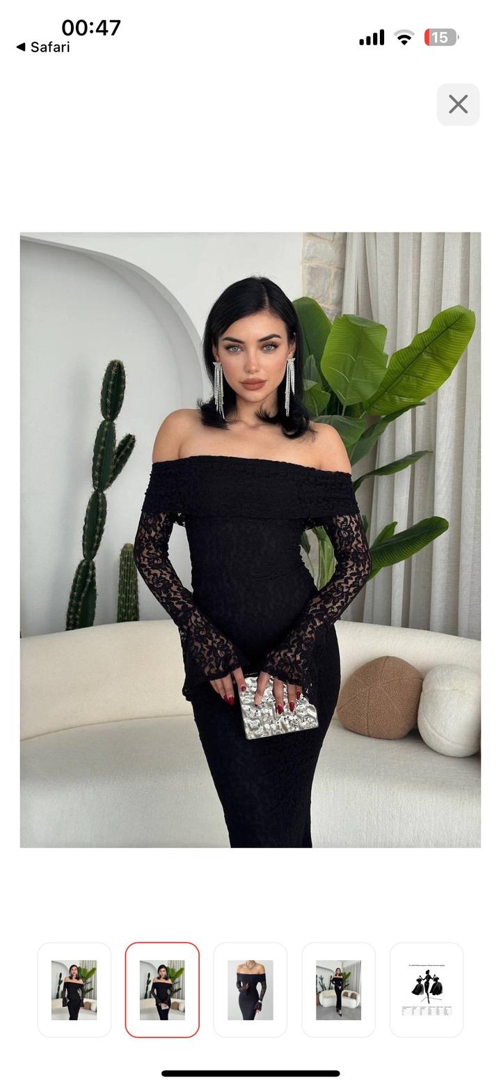 Черное платье