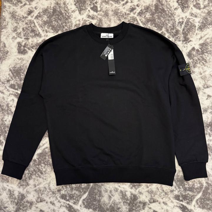 Черный свитшот Stone Island