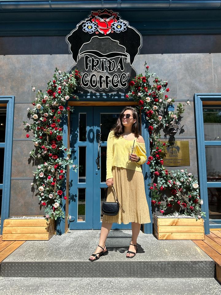 Юбка в цветочный принт