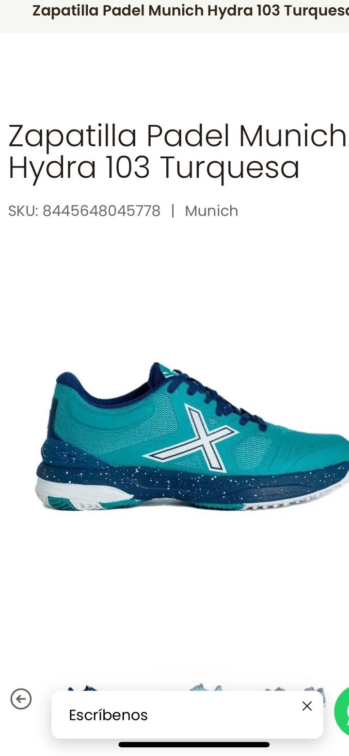 Кроссовки Munich Hydra 103 для падел-тенниса