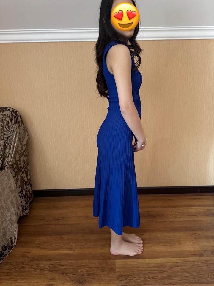 Синие платье Zara